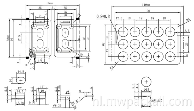 Automatische hotelzeepverpakkingsmachine China Blisterverpakkingsmachine Blistermachine te koop